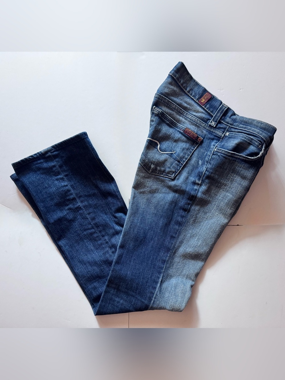 Authentic Vintage 7 For All Mankind Women's Jagger Bootcut Jeans Sz 25 EUC